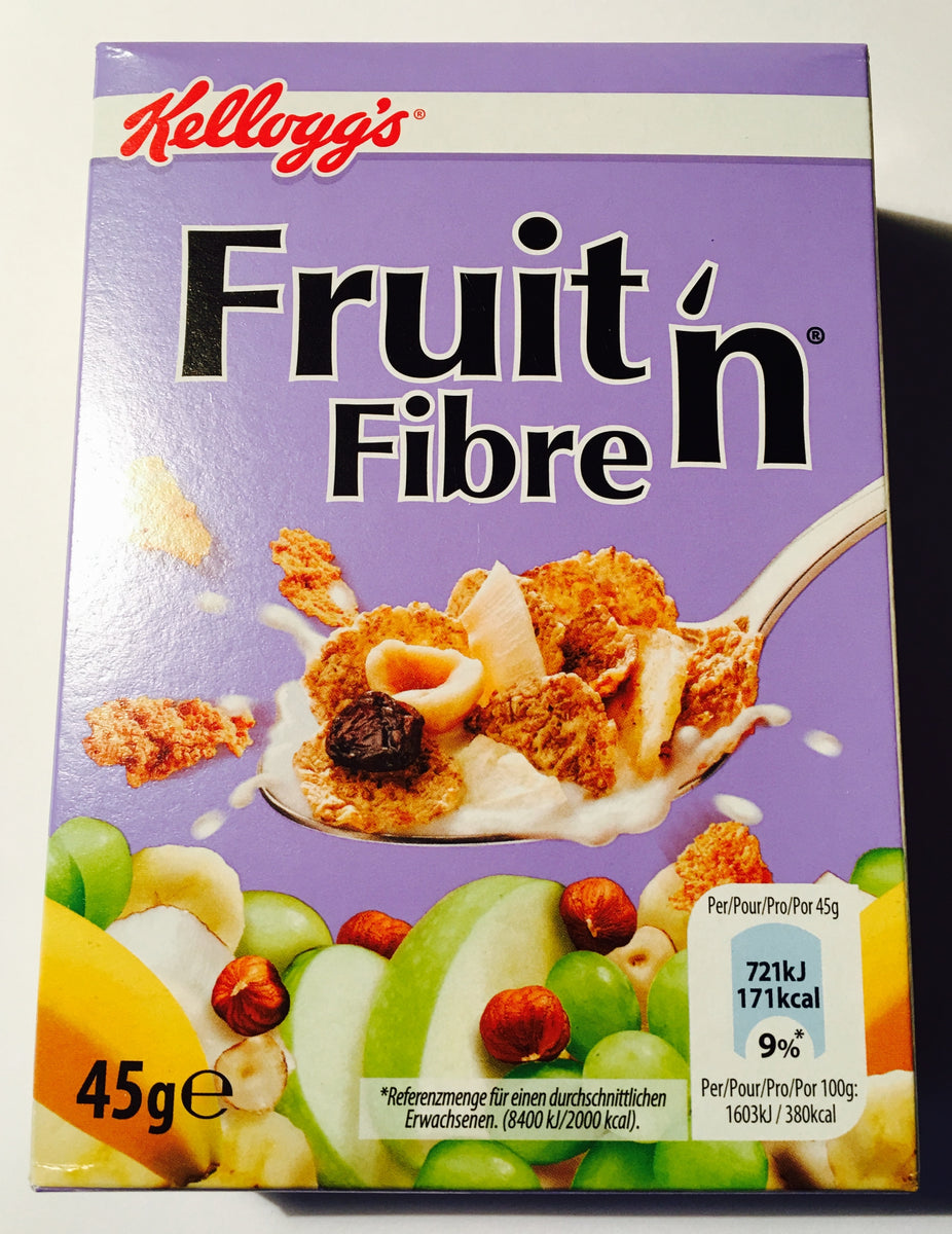 Kellogg's Fruit 'n Fibre Mini Cereal box 45g –