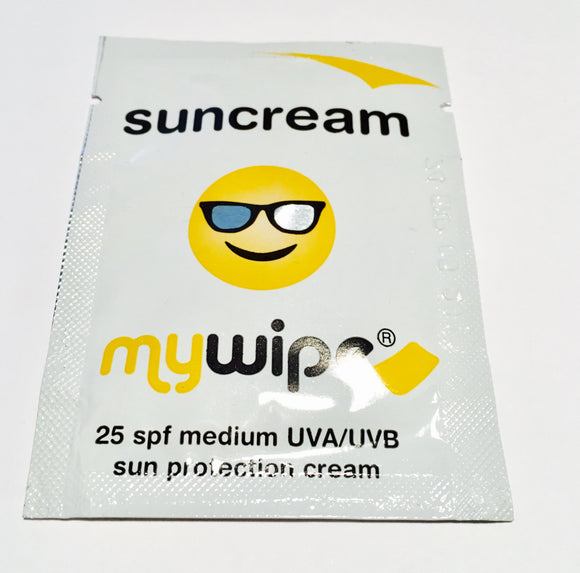 100 x Sun Cream Sachet
