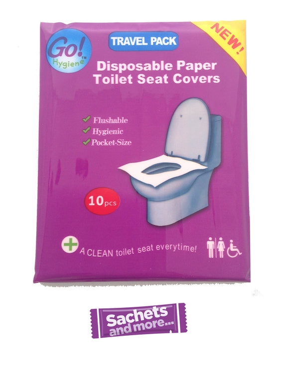 Paper Toilet Seat Covers Disposable 10 pieces