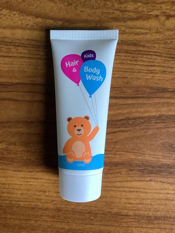 Kids Hair & Body Wash 30ml Tube