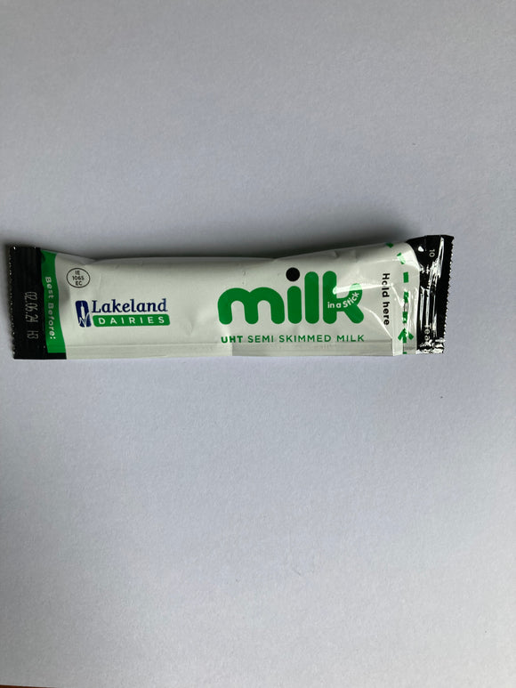 30pcs Lakeland Semi Skimmed UHT Milk 12ml