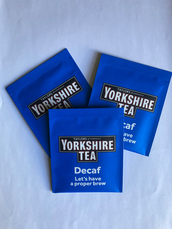 Yorkshire Tea Bag Envelope Decaf
