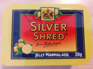 Roberstons Silver Shred Lemon Marmalade, 20g portion
