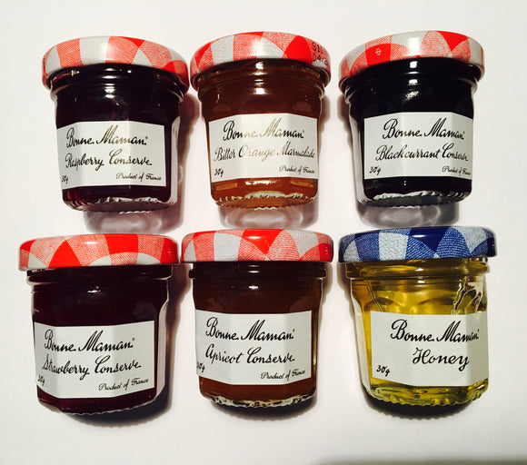 Bonne Maman Selection inc Jam, Marmalade and Honey