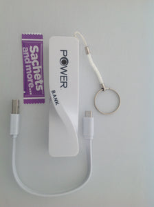 Mobile Phone Portable Power Bank Emergency Battery 2600mAh