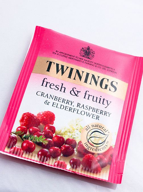 Twinings Cranberry & Raspberry Tea single Envelope
