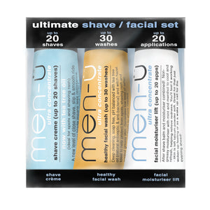 Men-U Shave Ultimate Shave Facial Set